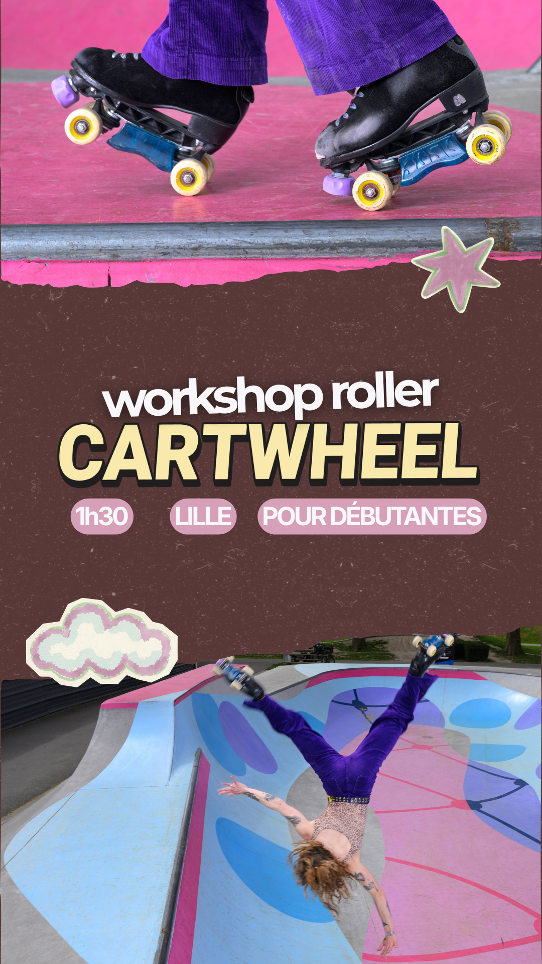 Workshop roller Cartwheel Lille